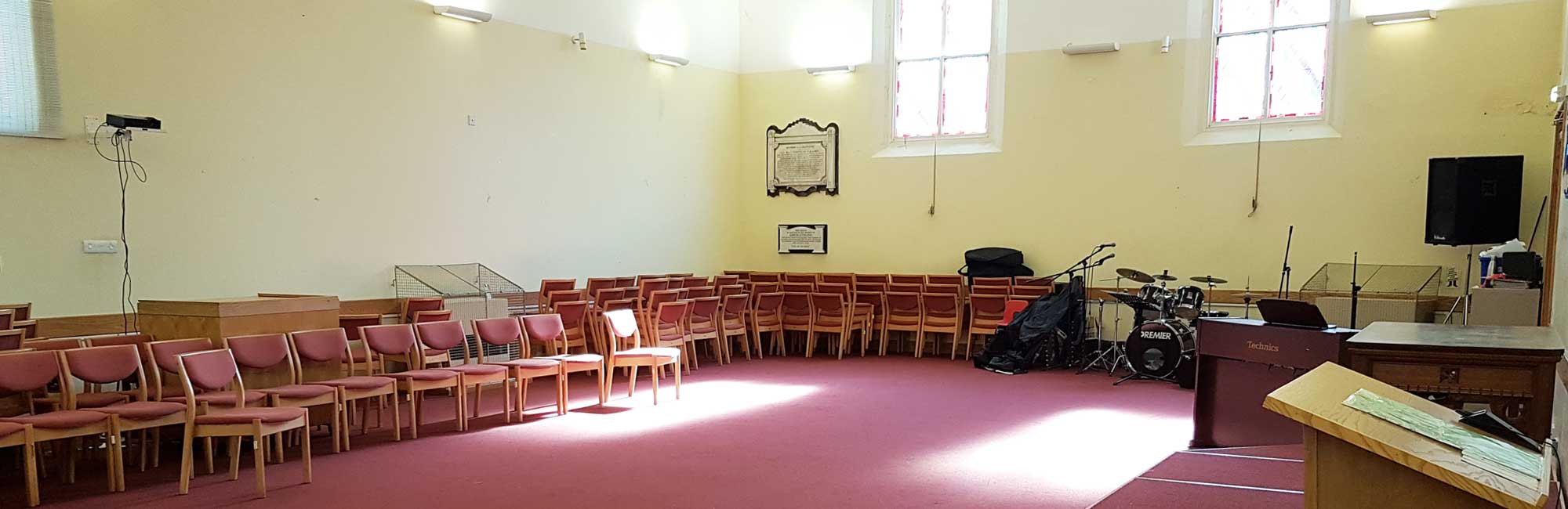 Image of the chapel at St Peter's Baptist Church